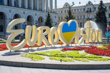Eurovision 2017. Kiev şehir 3 Mayıs 2017.