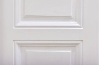 Antika ahşap kapı beyaza boyanmış, kapının bir kısmı, arka plan, doku, kopyalama alanı