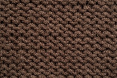 Örgü kumaş arka planının dokusu. Süs.