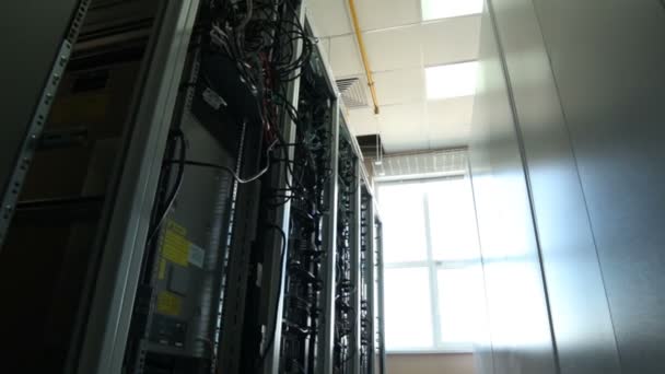 Lagring av data center — Stockvideo