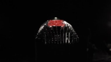 Siyah durumda LED Lamba