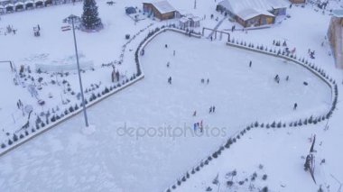 Kış eğlence park sınırları