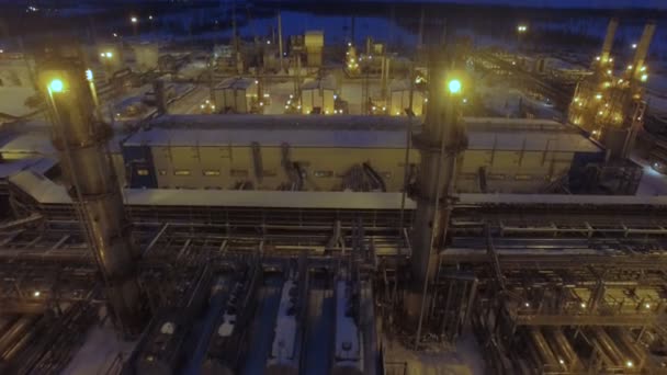 巨大的气体公司领土 — 图库视频影像