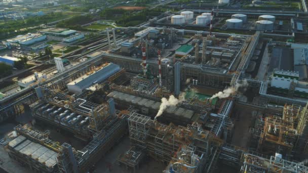天然气和石油维修厂 — 图库视频影像