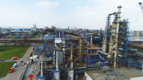 天然气和石油维修厂 — 图库视频影像