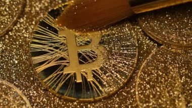 eki devamsızlık para ile payetler sikke modeli bitcoin ödeme sistemi bir makro yumuşak kürk fırça temizler