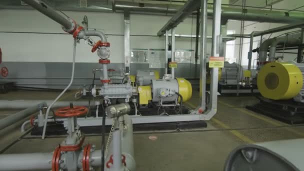 Moderne Speciale Metalen Constructies Plant Werkplaats — Stockvideo