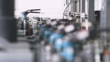 Kazan, Tataristan/Rusya - 08 Ağustos 2017: Petrol sahası kapsamlı bakım sağlayan ve Matkap cihazları üzerinde 08 Ağustos kazan tesisinde bulunan boru makro düzeyde