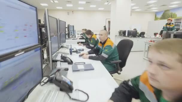 Kazan Tatarstan Russie Septembre 2017 Des Personnes Proches Font Travail — Video