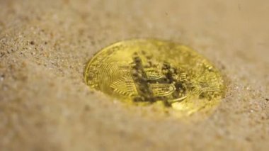 kum Hediyelik eşya bitcoin sikke üzerinde düşen 