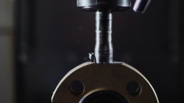 sondaj makinesi sondajları siyah arkaplan kapatma flanş
