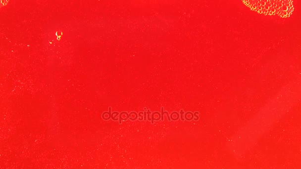      Arrière-plan, encre rouge dans l'eau. 