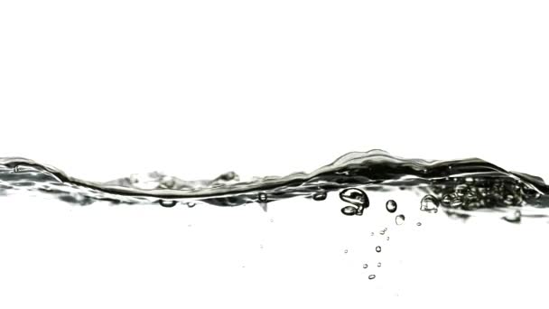 Επιφάνεια splash Water σε αργή κίνηση — Αρχείο Βίντεο