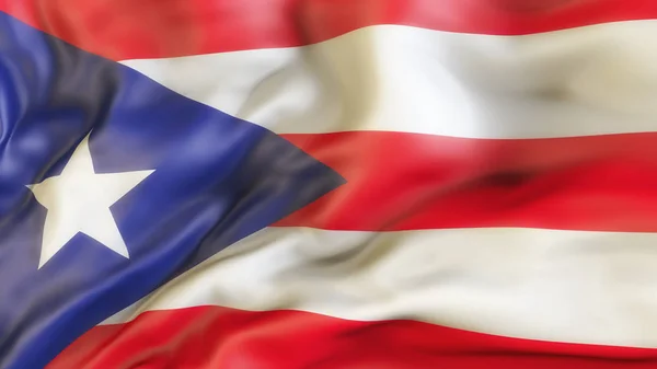 Flagge, puerto rico, Verzicht auf Flagge von puerto rico — Stockfoto