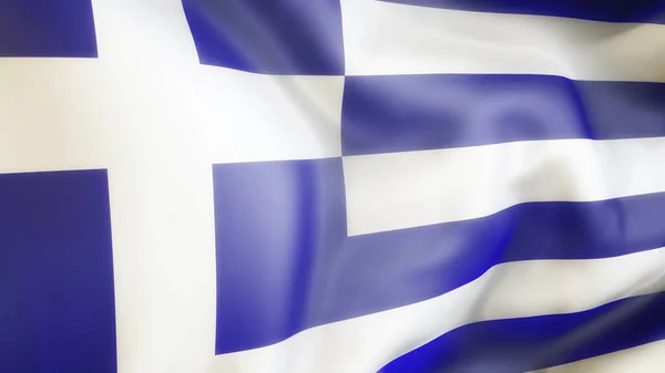 Bandeira, Grécia, Bandeira da Grécia — Fotografia de Stock