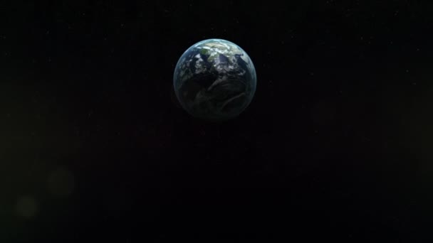 Космос Джорни Землю — стоковое видео