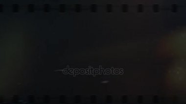 Antika arka plan. Eski Film geri sayım, çizik film şeridi arka plan 