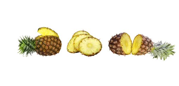 Ananas eristetty valkoinen — kuvapankkivalokuva