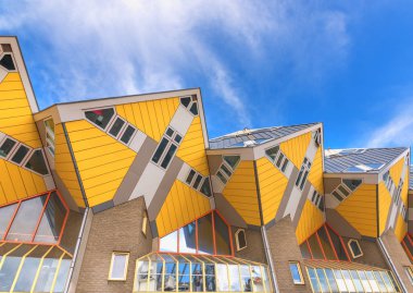 Roterrdam - Siyah, Hollanda - 01 Aralık 2019: 