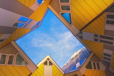 Roterrdam - Siyah, Hollanda - 01 Aralık 2019: 00