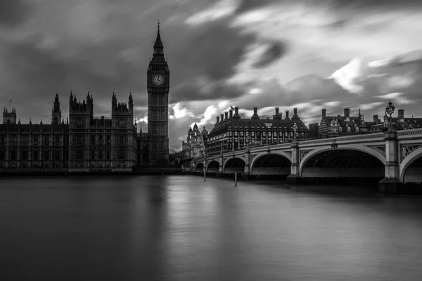 Big Ben e Palácio de Westminster — Fotografia de Stock