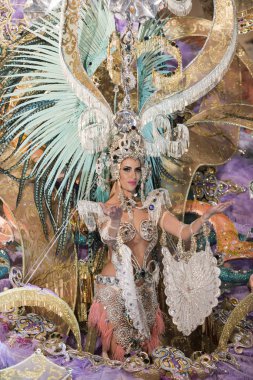 Tenerife, 25 Şubat: Karakter ve gruplar karnaval