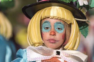 Tenerife, 25 Şubat: Karakter ve gruplar karnaval