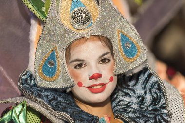Tenerife, 25 Şubat: Karakter ve gruplar karnaval