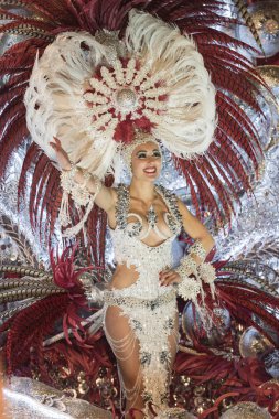 Tenerife, 25 Şubat: Karakter ve gruplar karnaval