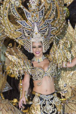 Tenerife, 25 Şubat: Karakter ve gruplar karnaval