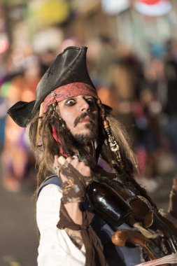 Tenerife, 25 Şubat: Karakter ve gruplar karnaval