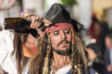 Tenerife, 25 Şubat: Karakter ve gruplar karnaval