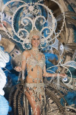 Tenerife, 25 Şubat: Karakter ve gruplar karnaval