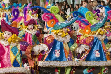 Tenerife, 25 Şubat: Karakter ve gruplar karnaval
