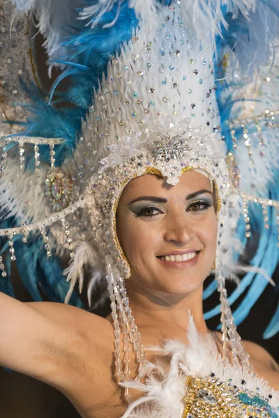 Tenerife, 25 Şubat: Karakter ve gruplar karnaval — Stok fotoğraf