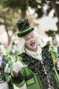 Tenerife, 28 Şubat: Karakter ve gruplar karnaval