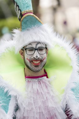 Tenerife, 28 Şubat: Karakter ve gruplar karnaval