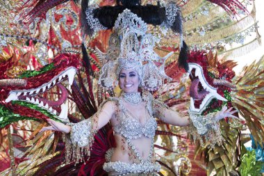 Tenerife, 28 Şubat: Karakter ve gruplar karnaval