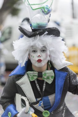 Tenerife, 28 Şubat: Karakter ve gruplar karnaval