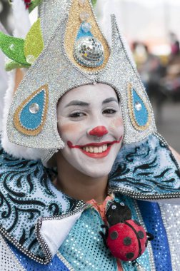Tenerife, 28 Şubat: Karakter ve gruplar karnaval