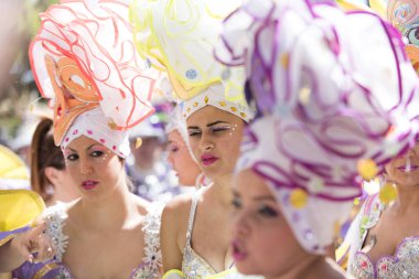 Tenerife, Mart 05: Karakter ve gruplar karnaval
