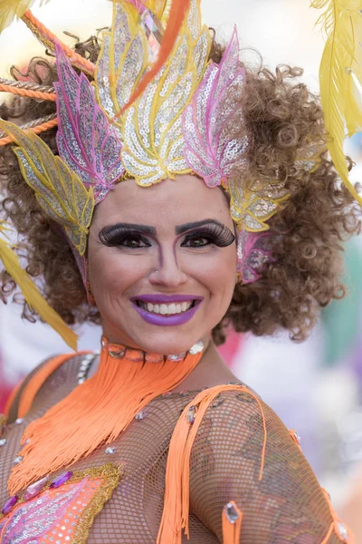 Teneriffa, 05. März: Charaktere und Gruppen im Karneval — Stockfoto