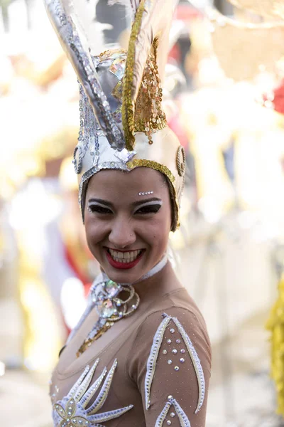 TENERIFE, MARCH 05: Characters and groups in the carnival — Stock Photo, Image