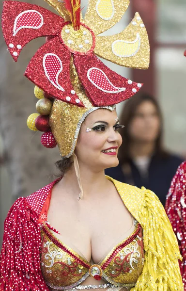 Teneriffa, 05. März: Charaktere und Gruppen im Karneval — Stockfoto