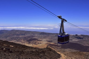 Volkan Teide, (Tenerife) 3718 metre. Doğal miras UNESCO