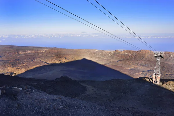 Volcano Teide, (Tenerife) 3718 meters. Natural Heritage of UNESCO — Stock Photo, Image