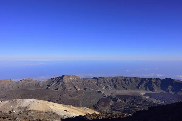 Volcano Teide, (Tenerife) 3718 meters. Natural Heritage of UNESCO — Stock Photo, Image