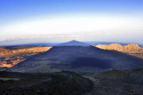 Volcano Teide, (Tenerife) 3718 meters. Natural Heritage of UNESCO — Stock Photo, Image