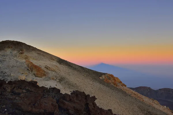 Volcano Teide, (Tenerife) 3718 meters. Natural Heritage of UNESCO — Stock Photo, Image