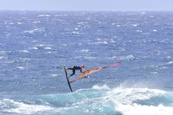 TENERIFE 11 de agosto: PWA Surf, 11 de agosto de 2017 Tenerife — Foto de Stock